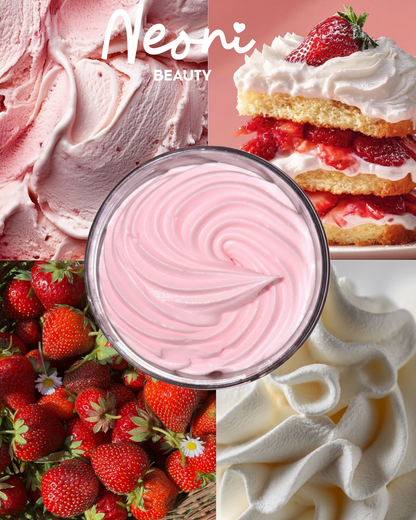 Beurre Corporel - Tarte à la fraise